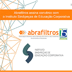 Abrafiltros firma convênio com o Instituto Sindipeças de Educação Corporativa 