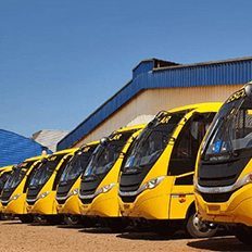 Fabricantes de ônibus produziram em março 2,1 mil novos ônibus 