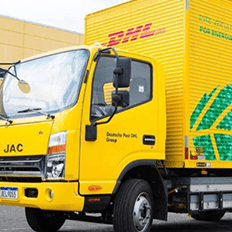 Modelo da JAC comprado pela DHL Supply Chain vai ser usado para circular em São Paulo