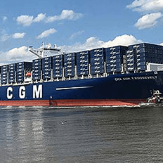CMA CGM oferece aos clientes uma solução nova com baixa emissão de carbono
