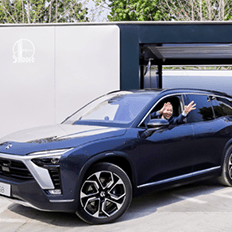 Nio apresenta a segunda geração de estações para troca de baterias de seus carros em Pequim