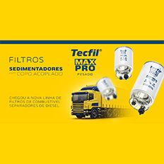 Tecfil amplia a linha "Tecfil Max Pro Pesado" com o lançamento de oito filtros de combustível sedimentadores com copo acoplado