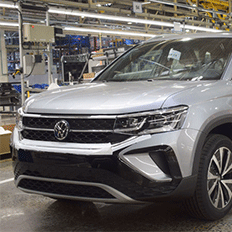 Volkswagen começa produção do novo SUV Taos na Argentina