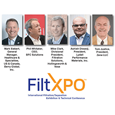 Industry leaders are energized to tackle the big topics at the second edition of FiltXPO™  