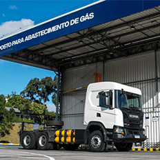 Scania e Comgás anunciam que vão passar a realizar ações conjuntas com o objetivo de acelerar o uso de GNV
