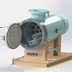 The new filter design has a layered and pleated media pack construction and is contained within a cartridge