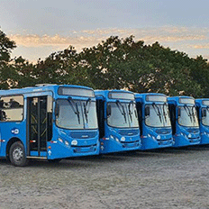 Mercedes-Benz entrega ônibus para renovação de frota do sistema de transporte coletivo na região metropolitana de Vitória (ES)