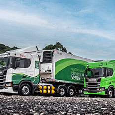 TransMaroni atinge 50 caminhões movidos a gás da Scania 