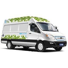 JAC Motors amplia a sua linha de veículos comerciais leves totalmente elétricos com o furgão iEV750V