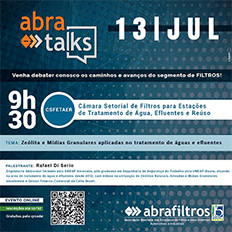 Abra Talks: Zeólita e mídias granulares aplicadas no tratamento de águas e efluentes