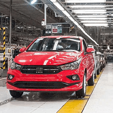 Fiat lidera o mercado de veículos no Brasil com larga vantagem