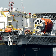 Plataforma P-70 atinge capacidade de projeto de 150 mil barris por dia