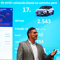 Volkswagen defende biocombustível brasileiro