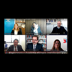 Webinário: “Magistratura e academia: diálogos interdisciplinares”
