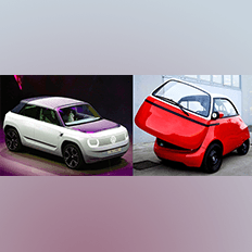 Surge uma geração de automóveis que trocam o design futurista pelo estilo retrô