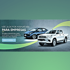 Ouro Verde lança seu serviço de carro por assinatura para pequenas e médias empresas, profissionais liberais e cooperativas