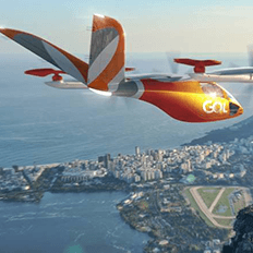 Gol Linhas Aéreas assina um acordo de compra de naves do tipo eVTOL da empresa irlandesa Avolon 