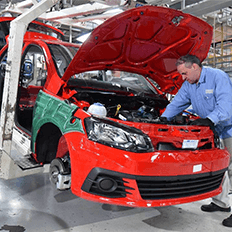 Volkswagen voltará com quadro completo no setor de produção da unidade de Taubaté 