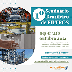 1° Seminário Brasileiro de Filtros será online nos dias 19 e 20 de outubro
