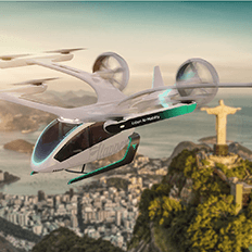 Preço de percorrer um trejeto em um eVTOL poderá ser o mesmo de uma corrida com o Uber Black