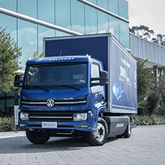 Primeiro caminhão elétrico produzido no Brasil pode marcar o começo de uma nova fase