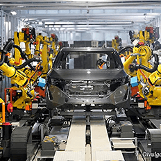 Nissan revela uma linha de produção em sua planta de Tochigi