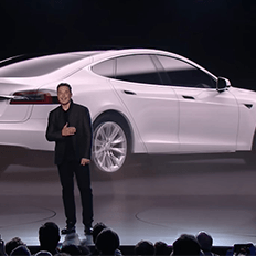 Fabricante de carros elétricos Tesla atinge o valor de mercado de US$ 1 trilhão