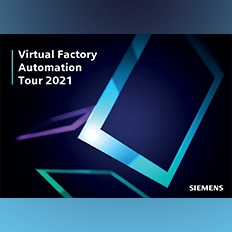 Siemens mostra o que há de mais inovador em soluções de automação com o Virtual Factory Automation Tour