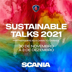 Sustainable Talks será realizado de 30 de Novembro a 3 de Dezembro pela Scania