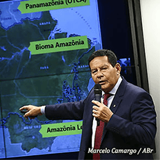 Hamilton Mourão defende o fortalecimento de órgãos federais de fiscalização ambiental