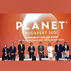 Planet Budapest 2021 Sustainability Expo and Summit reúne chefes de estado e de governo 