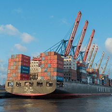 Exportações de cilindros de gás cloro