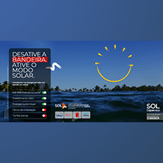  SOL lança: Desative a Bandeira. Ative o modo Solar 