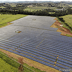Construção do complexo Lar do Sol com capacidade de 239 megawatt-pico