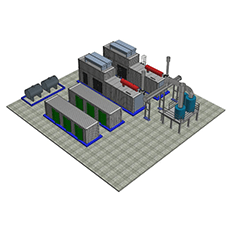 Projeto de cogeração de biogás