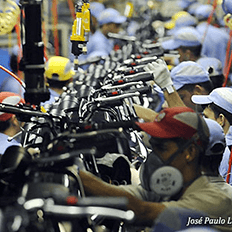 Polo Industrial de Manaus produziram 83.696 motocicletas em janeiro