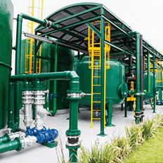 Tecnologias para tratamento de água potável, efluentes e remediação de solo