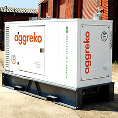 Testes para soluções híbridas da Aggreko