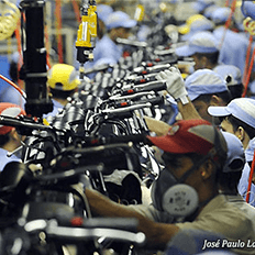 Fabricantes de motocicletas fecham o primeiro bimestre com a produção 190.589 unidades