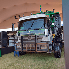 Mercedes-Benz aproveita a Agrishow para antecipar detalhes da nova tecnologia de condução autônoma 