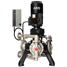 Durante a Feimec 2022 a ARO® lança a Bomba de Diafragma Elétrica EVO Series