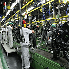 Indústria de motocicletas fecha o primeiro quadrimestre com 439.817 unidades produzidas