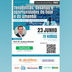 Abrafiltros celebra os 16 anos de fundação da Associação com Ciclo de Palestras