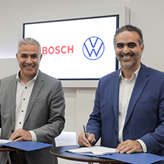 Volkswagen e a Bosch irão desenvolver projetos relacionados a sistemas de motorização