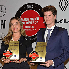 Veículos certificados com o selo Maior Valor de Revenda - Categoria Comerciais