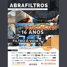 Abrafiltros comemora aniversário com ações em prol do desenvolvimento do setor de filtração