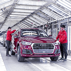 Audi inicia a construção de uma fábrica dedicada à produção de veículos elétricos 