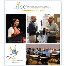 RISE® – Research, Innovation & Science for Engineered Fabrics Conference  