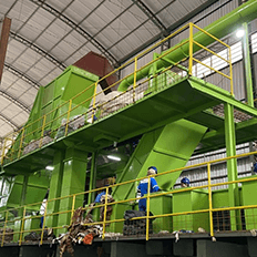 Logística reversa e triagem dos resíduos sólidos