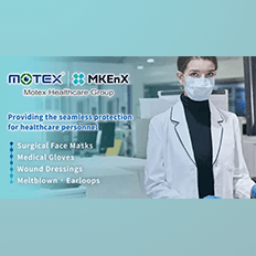 Motex Showcases Award-Winning Face Masks in Miami at FIME 2022